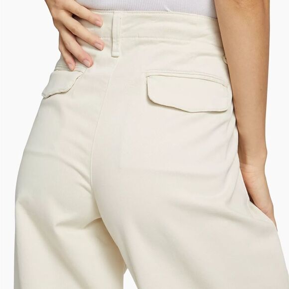 Rag & Bone Sofie Wide-Leg Chino size 10 turtledove NWT  $395 - Picture 6 of 7